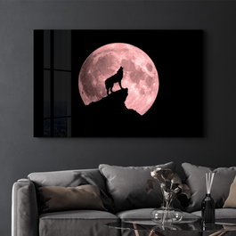 Wallity Pintura Decorativa de Vidrio Templado Multicolor 46 x 72 cm